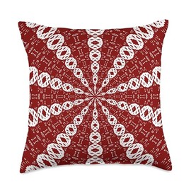 Starlight Speeding Mid-Century Pattern White Black Cut Out Throw Pillow