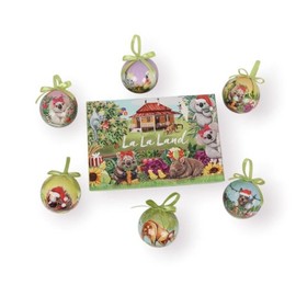 La La Land Bauble Set Garden Giggles