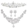 Uccellino Pearl Tiara, Set of 3, Hairpin Included, Ready to