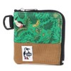 Square Coin Case Sweat Nylon / Jungle, green
