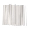 ALINK 100 White Paper Straws Bulk, Biodegradable Drinking Straw for