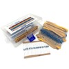 DollaTek 1280Pcs 64 Values Resistor Kit, 1 Ohm-10M Ohm 1/4W