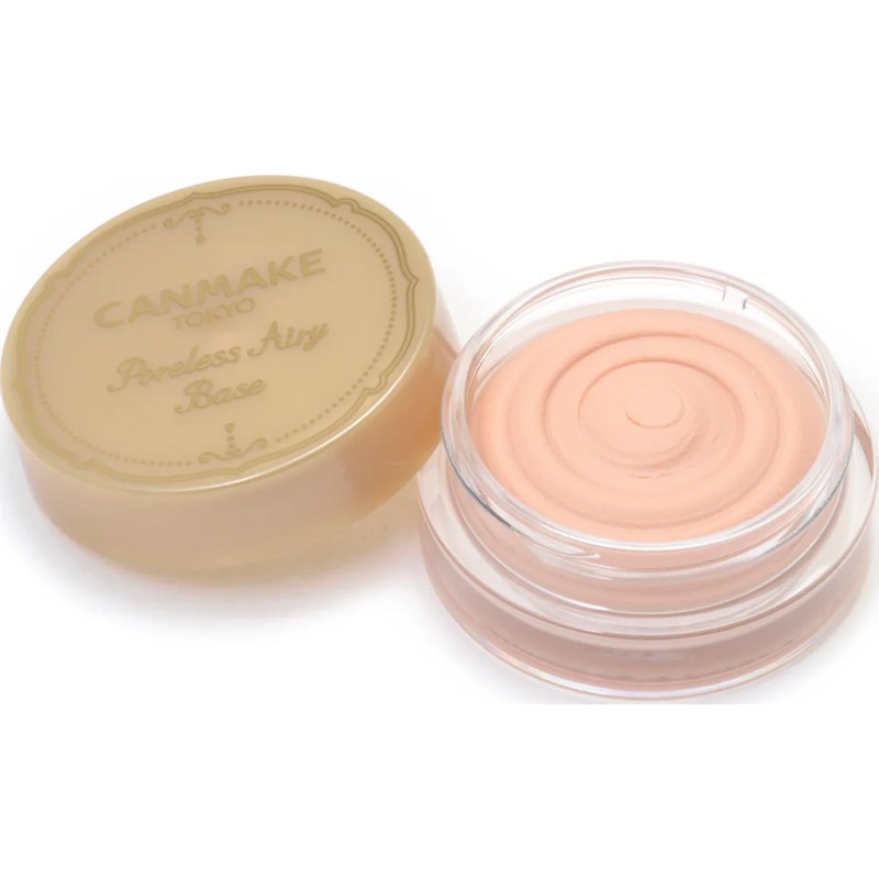 Canmake Poreless Airy Base 02 Makeup Base Natural Beige Jar