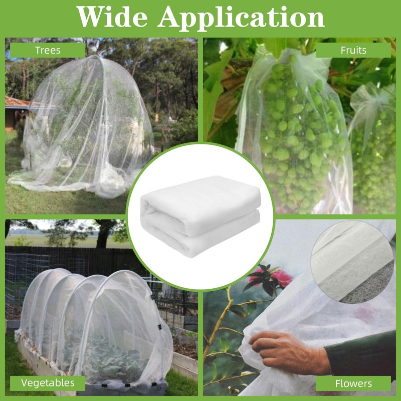 10 x 33FT Garden Mesh Netting, Ultra Fine Mesh Protection