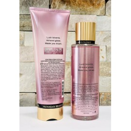 Victoria's Secret VELVET PETALS 8.4 oz Body Mist and Lotion