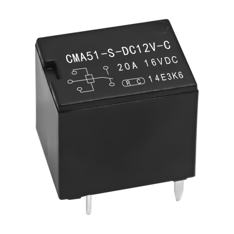 MCCMA51-S-DC12V-C Relay (Pack of 6) - SPDT, 12VDC, 20A, High-Current