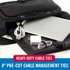 VELCRO Brand Heavy Duty Cable Ties Reusable | 60Pc Bulk