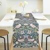 Obal William Morris Table Runner, Green floral table runner Heat