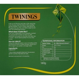 Twinings Pure Peppermint Tea Bag, 160 G