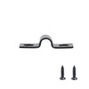 Crapyt 50 Pcs Galvanized M6 Two Hole U Bracket Pipe