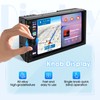 Haudio 7" Double Din Car Stereo with Wireless Apple CarPlay/Android