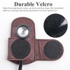 Mtzmy PU Leather Stethoscope Holder with Clip for All Models: