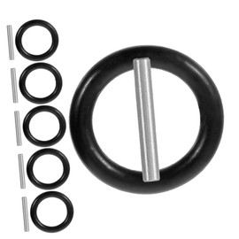 OSALADI 12sets Wrench Ring Electric Wrench Socket Retainer Pin and Ring Drive Socket Retainer