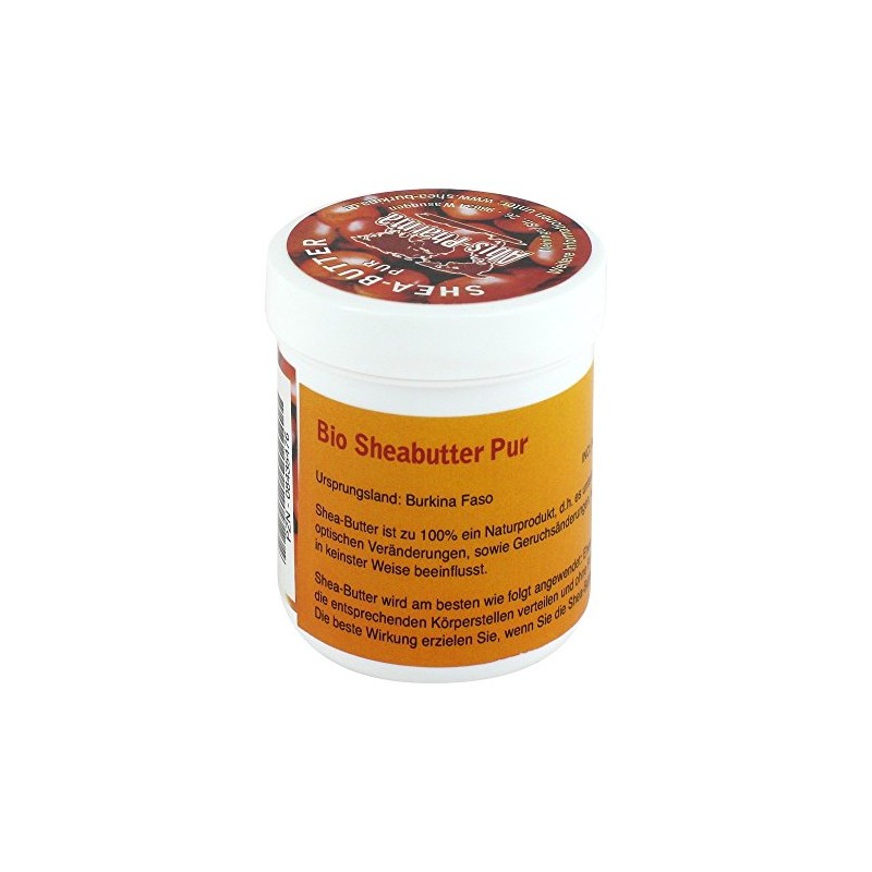 Sheabutter Pur Bio unraffiniert, 50 g