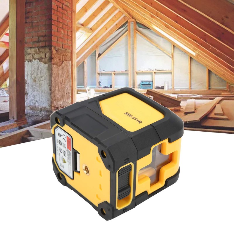 SW‑311R Infrared Line Level Self Levelling Tool Laser Horizontal Vertical
