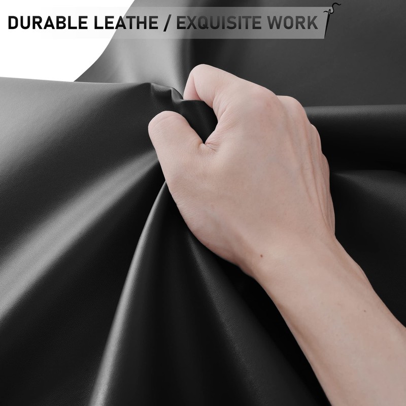 YAFLC Self Adhesive Leather Repair Tape Kit, 4"x 63" Leather
