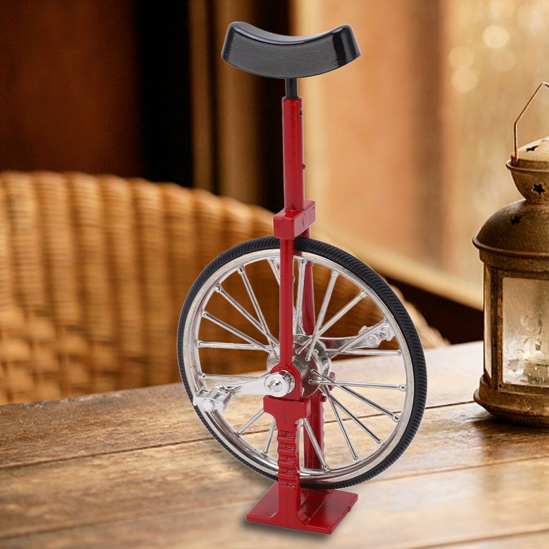 Unicycle Model Simulated Vivid Design Beautiful Exquisite Textured Alloy Mini