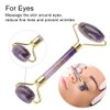 Natural Jade Roller Massage Amethyst Facial Massage Anti Wrinkle Anti