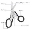 Elegital Emergency Rescue Scissor,Stainless Steel Multifunction Foldable Trauma Shears for