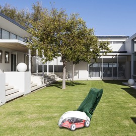 Kisangel Lawnmower Protective Cover Waterproof Sunscreen Dustproof Frostproof Oxford Fabric Accessories for Mowers Tractors