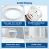 Bathroom Vent Fan with Light, Bathroom Exhaust Fan with LED