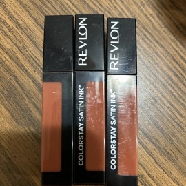 REVLON ColorStay Satin Ink Crown Jewels Liquid Lipstick 038 Citrine Queen 0.17oz