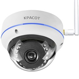 KPACOT Security Camera, Outdoor, Wireless IP Camera, 2 Megapixels, Poe Camera, 1080P, Surveillance Camera, Indoor, Fixed 2.8mm Lens, Wide Angle Photography, Network Camera, Motion Detection, Aluminum