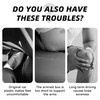 Tioollev 2PCS Car Elbow Pads, Memory Foam Car Center Console