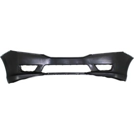 BUMPER-KING Front Bumper Cover Compatible with 2013 2014 2015 HO1000288 Honda Accord Sedan 13 14 15 Primered Ready for Paint