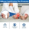 20 Pcs Protector para Dedos de Los Pies, Protector de