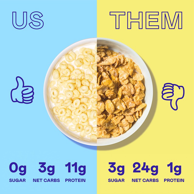 Magic Spoon Cereal, Cocoa 4-Pack - Keto, Gluten & Grain