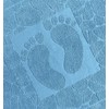 OG-ER Bath Mat Set, 2-Piece Terry Cloth Shower Mat, Washable