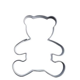 Teddy Bear Cookie Cutter Stainless Steel 6cm