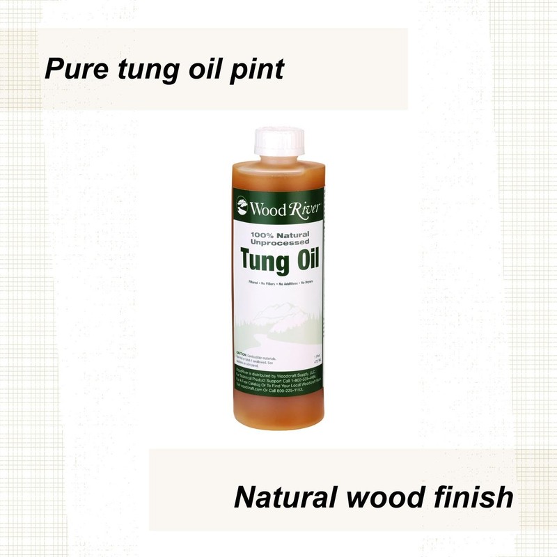 Woodriver Pure Tung Oil Pint