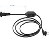 6Ft Right Angle NEMA 1-15P Polarized Inline Switch Cord SPT-2