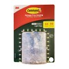 Command Indoor Outdoor Vinyl Light Clips with 46 Clips 50