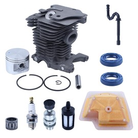 Mtanlo 46Mm Cylinder Piston Kit For Stihl Ms270 Ms280 Chainsaw Parts 1133 020 1203, 1133 120 1604