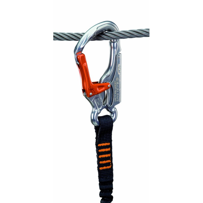 Climbing Technology K-Advance Shell Carabiner Double Lever with Reinforced Steel,