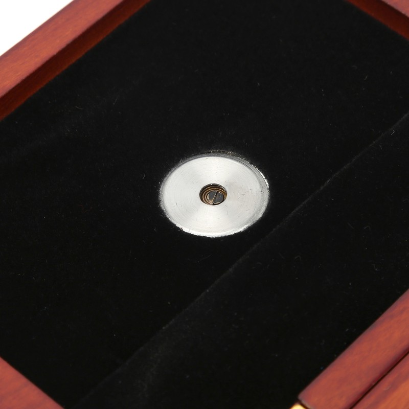 Saxophone Clarinet Reed Case Solid Wood 5‑Reeds Holding Storing Box