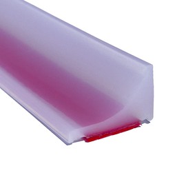 78 Inch Shower Threshold Water Dam Barrier, Silicone Sink Splash Guard for Kitchen Bathroom, Frameless Door Bottom Stopper, Corner Guard for Bathtub (Transparent)