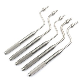 OdontoMed2011 Dental OSTEOTOMES Sinus Lift Bone Spreading CONCAVE TIP 5 Pieces Instruments ODM