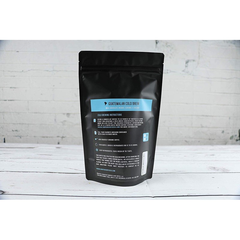 Organic Cold Brew Coffee - Guatemalan Coffee Beans Crafted For
