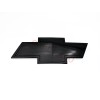 AUTO Front Bowtie Emblem Gloss Black Fit 2011-14 Silverado 2500HD