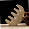FOMIYES Five-Tooth Massage Comb guasha Board detangler Brush sha Scraping