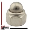 Acorn Nuts (Self-Locking) - M6 - (Pack of 10) -