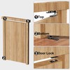 Hidden Pivot Hinge for Secret Door & Hidden Bookcase,570Lbs Load-Bearing,360°Rotation