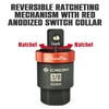 CROM Breaker Bar Ratchet Adapter - Ratcheting Adapter Converts Sliding