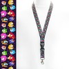 Lanyard with Metal Clip for Card Holder 1 With Birds