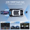 Topexplore 9.26'' Carplay Screen for Car with 2.5K Dash Cam
