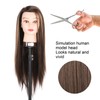 Professional Mannequin Head Hairdressing Training Head for Hair Styling Braiding